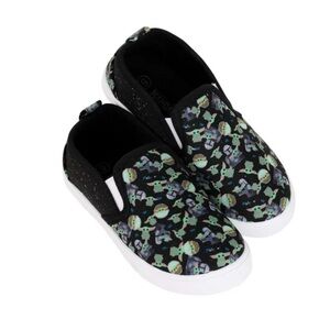Mandalorian and Grogu Printed Toddler Slip On Shoe size 13